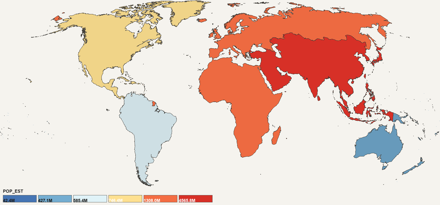 World / Continent Puzzle (magnetic, population relief), engine render preview