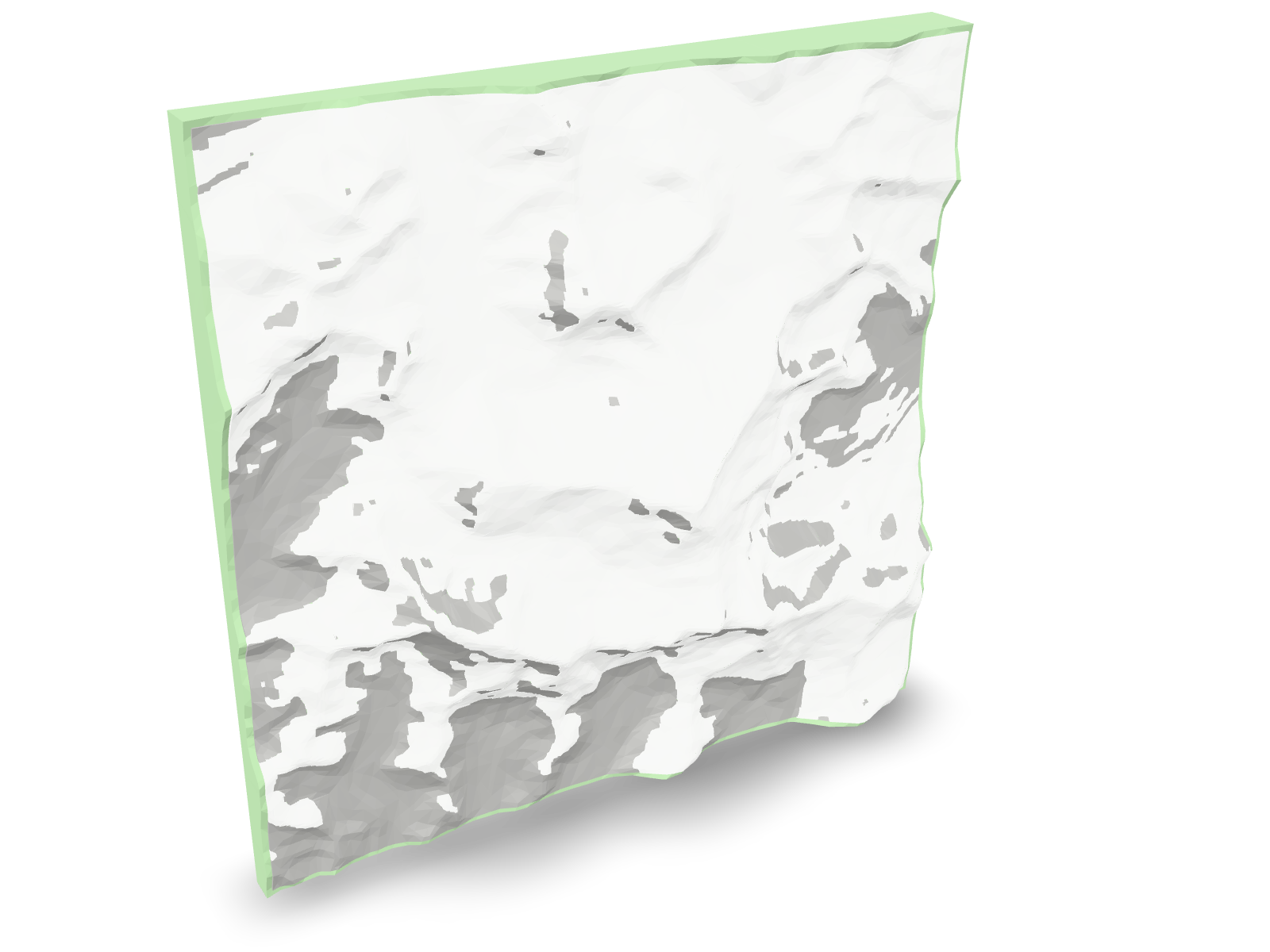 Mount Everest, engine render preview