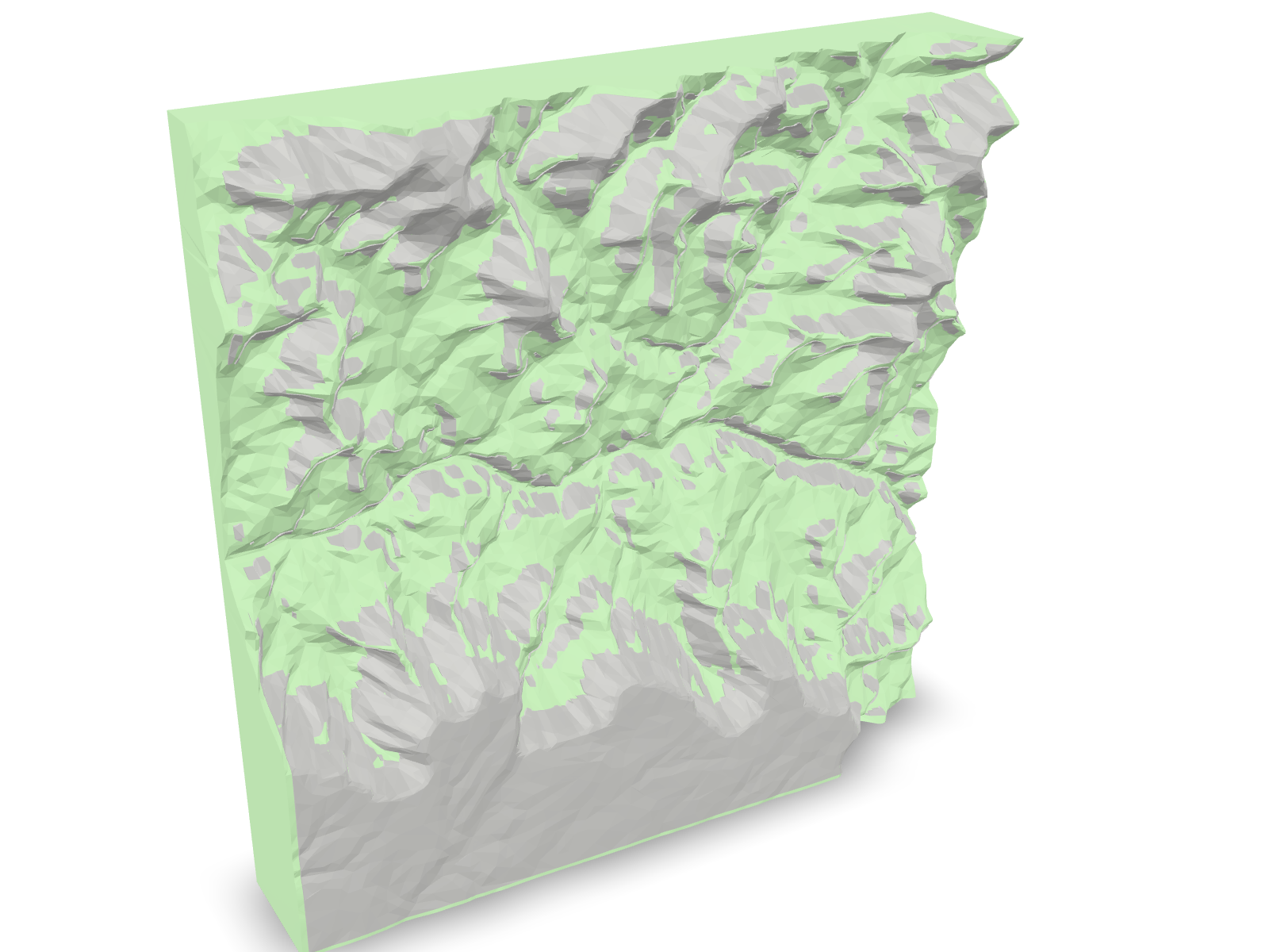 Grand Canyon, engine render preview