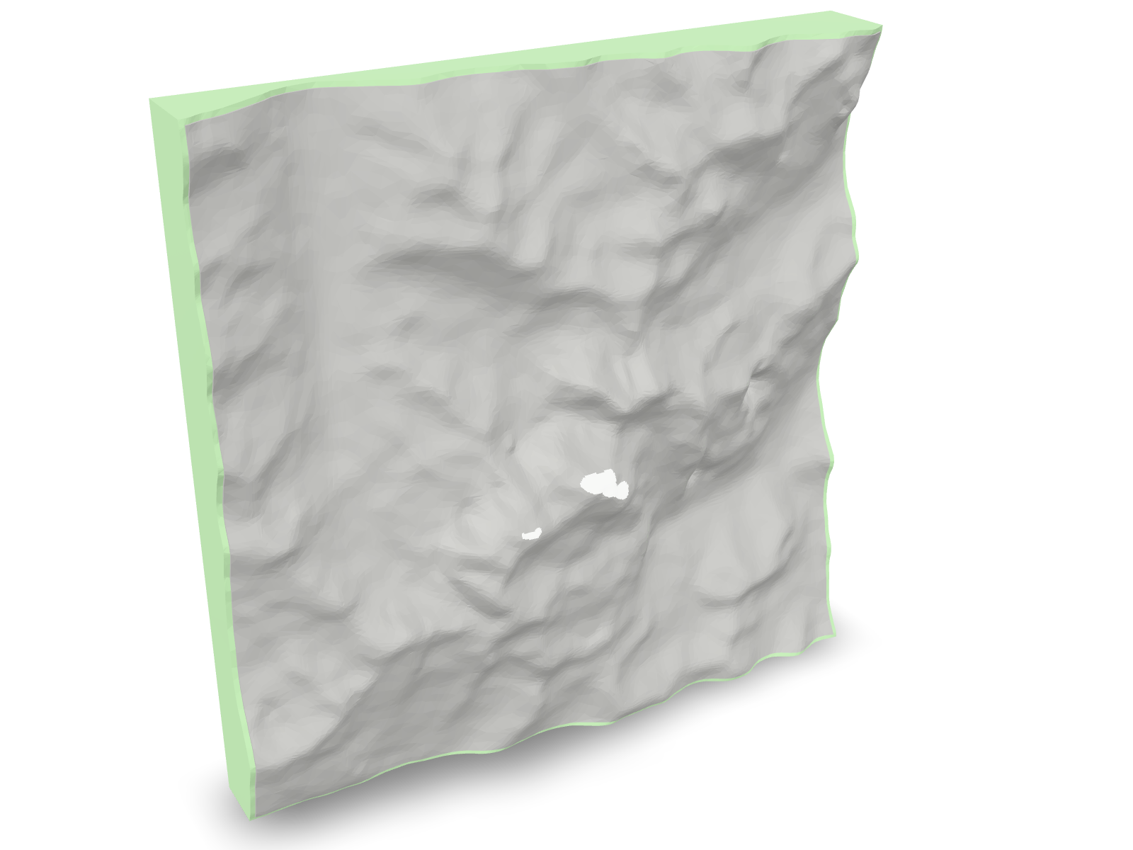 Kackar Mountains, engine render preview