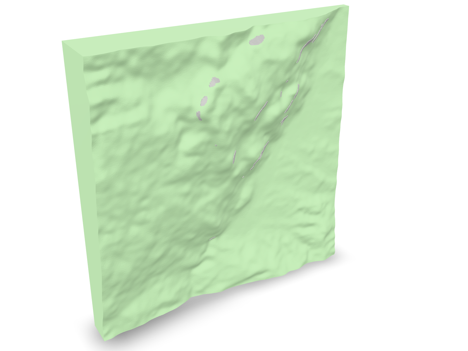 Kopruluu Canyon, engine render preview