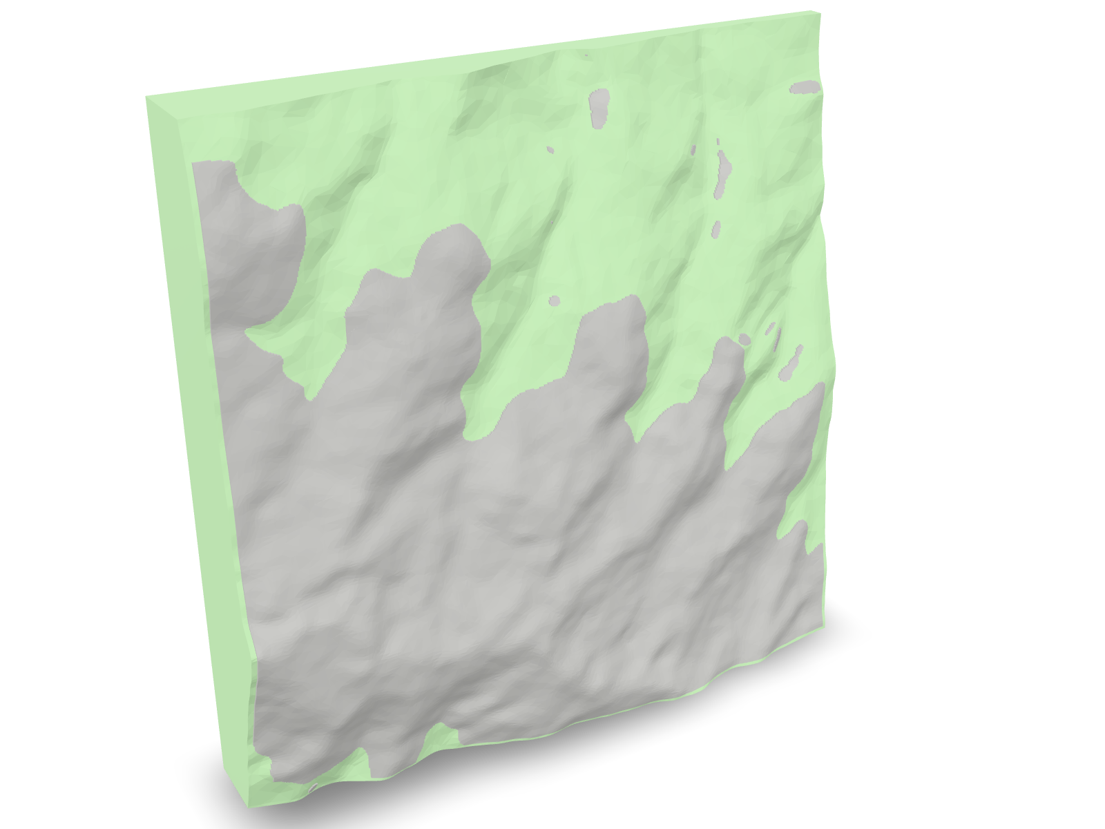 Mount Uludag, engine render preview